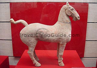 Pottery Horse, A Burial Object
