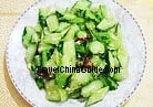 Cucumber with Mashed Garlic