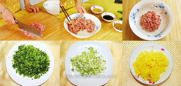 Preparation Work of Chinese Dumplings