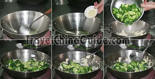 Sti-fry Broccoli with Garlic