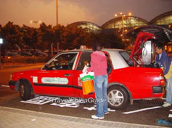 minivan taxi hong kong airport