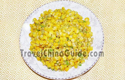 Pine Nuts with Sweet Corn Completed