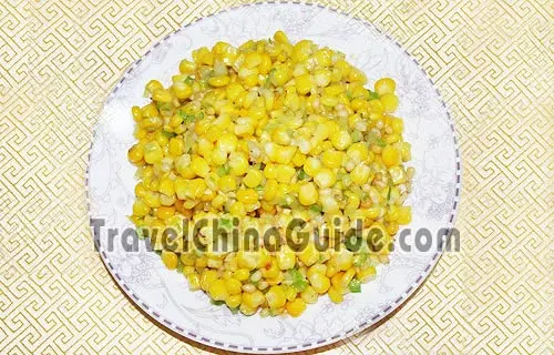 Pine Nuts with Sweet Corn Completed