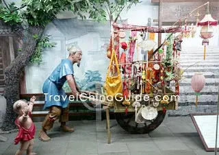 stall-keepers in old time