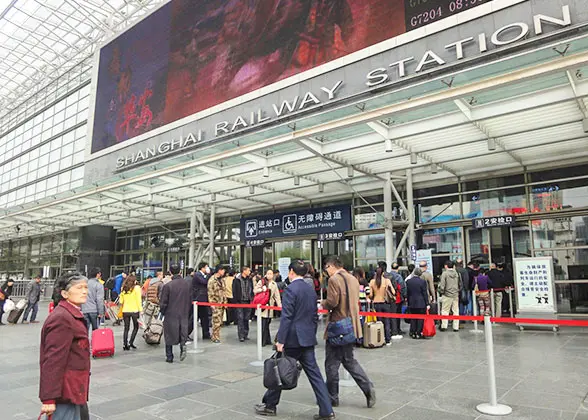 Long Queue for Buying Tickets at a Bus Station