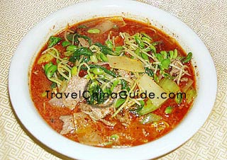 Sliced Beef in Hot Chili Oil