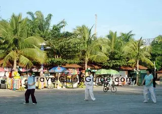 Play Tai Chi near the beach