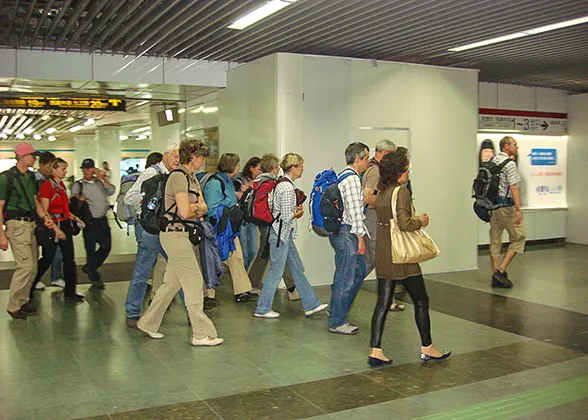 Shanghai Metro Station