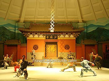 Martial Art Performance, Shaolin Temple 