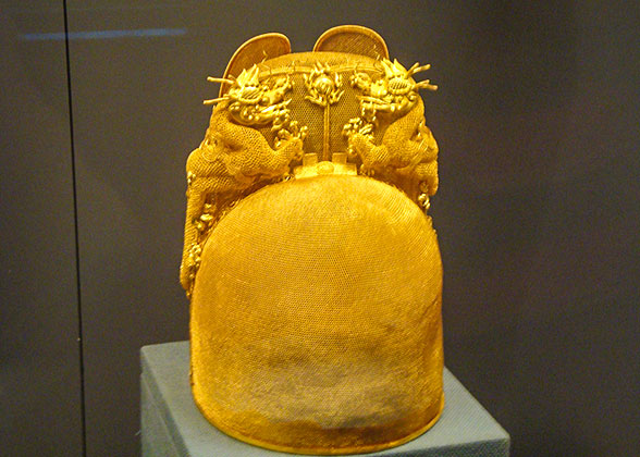 Crown of ancient Chinese Emperor
