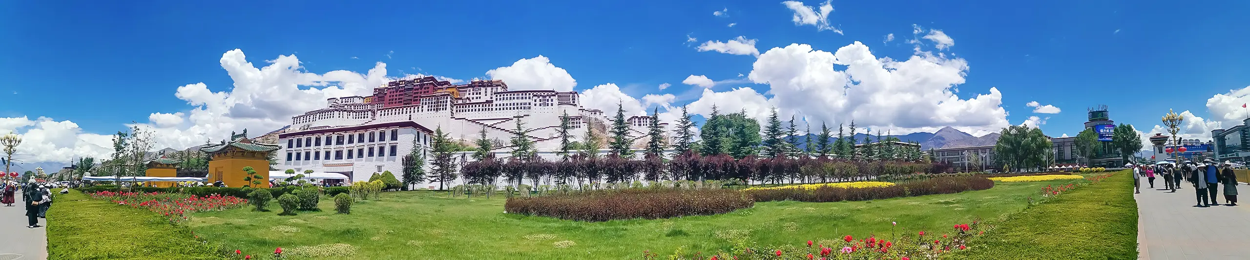 Our Tour Group at Potala Palace