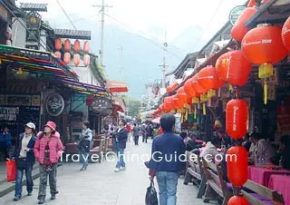 Street in Dali Old City