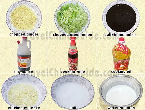 Seasonings of Noodles with Minced Pork