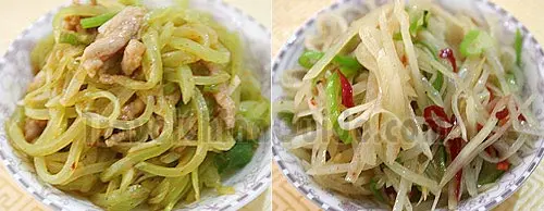 Potato with Vinegar Flavor and Fish-Flavored Shredded Pork