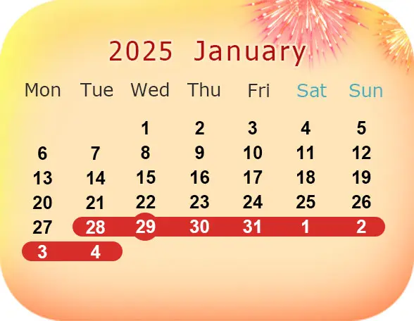 New Year&amp;#039;s Day Legal Holiday 2022