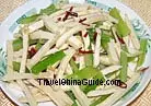 Cold Celery and Dry Bean Curd