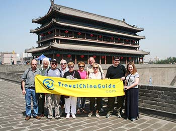Our Group Tour to Xi'an City Wall 