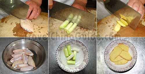 Preparation for Cola Chicken Wings