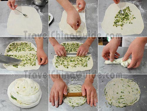 Make Green Onion Pancakes