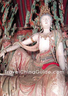 Painted Sculpture, Shuanglin Temple