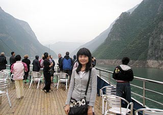 Maria on Yangtze Cruise Ship