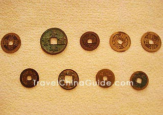 Ancient coins of Qing Dynasty 