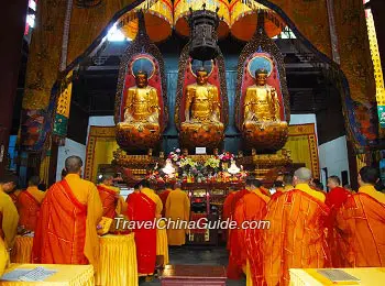 Zhiyuan Temple on Mt.Jiuhua, Hefei