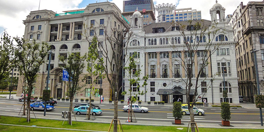 Asia Building(No.1) and East Wind Hotel(No.2)