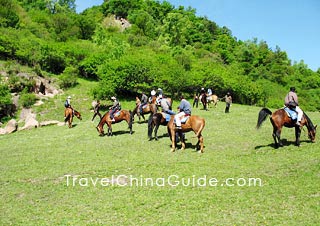 Guanshan Pasture, Baoji 