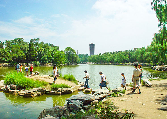 Weiming Lake of Peking University, Beijing