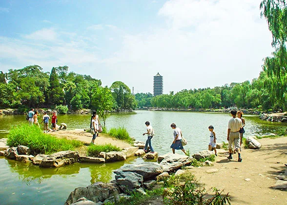 Weiming Lake of Peking University, Beijing