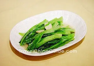 Stir-fried Seasonal Vegetable, Prince Restaurant 