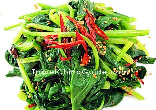 Cold Sesame Spinach