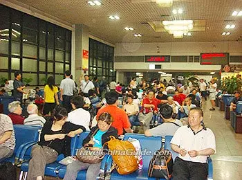 Waiting Room in Guangzhou Train Station