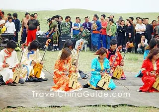 Nadam Fair held on Gegentala Grassland, Hohhot