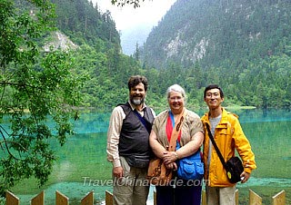 Our Guests in Jiuzhaigou Valley