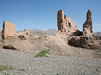 Subashi Ruins, Kuqa County, Xinjiang