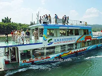 Cruise Ship on Li River