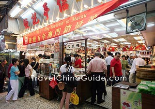 Macau snack store