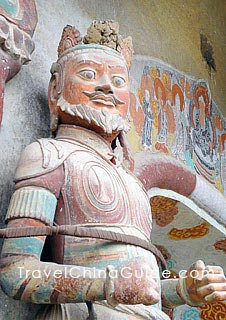 Buddhist Statue in Maiji Caves