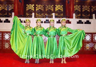 Mongolian dance show