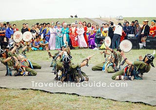 Dance, Nadam Fair of the Mongolian