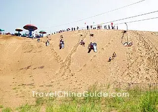 Cable cars to Sand Lake