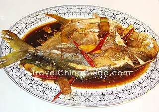 Braised Pomfret