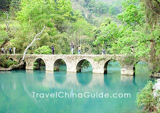 Ancient Bridge, Xiaoqikong Scenic Area