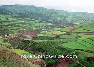 Beautiful Terraces in Huangnan