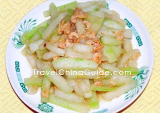 Dried Shrimps and Winter Melon