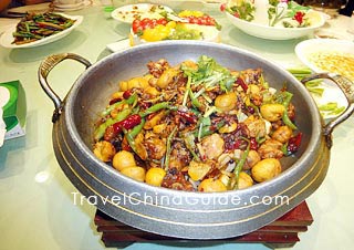 Braised Beef with Potatoes, Guoli Renhe Restaurant
