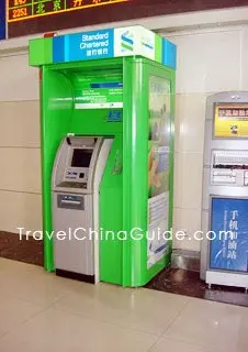 ATM of Standard Chartered 