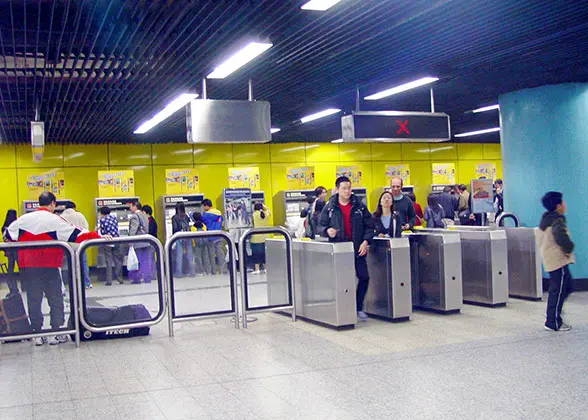 Hong Kong Subway Station